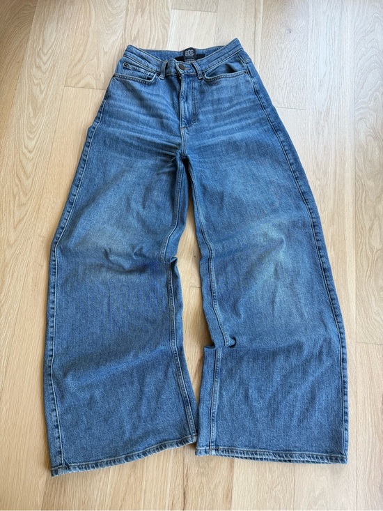 BDG Denim - BDG Medium Blue Wide-Leg Denim Jeans
